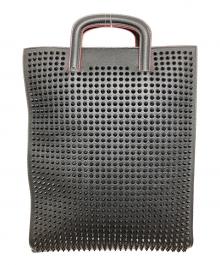 Christian Louboutin（クリスチャン・ルブタン）の古着「トリックトラッククラッチバッグ」｜ブラック×レッド