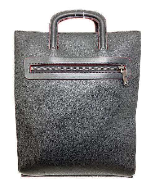 Christian Louboutin（クリスチャン・ルブタン）Christian Louboutin (クリスチャン・ルブタン) トリックトラッククラッチバッグ ブラック×レッドの古着・服飾アイテム