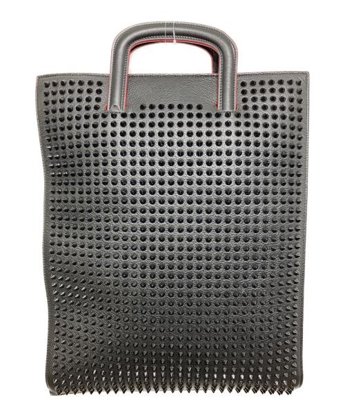 Christian Louboutin（クリスチャン・ルブタン）Christian Louboutin (クリスチャン・ルブタン) トリックトラッククラッチバッグ ブラック×レッドの古着・服飾アイテム