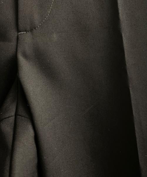 JIL SANDER（ジルサンダー）JIL SANDER (ジルサンダー) 23AW ライト ウールギャバ ストレート スラックス パンツ ブラック サイズ:46の古着・服飾アイテム