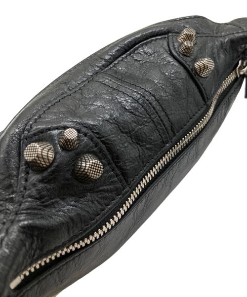 BALENCIAGA（バレンシアガ）BALENCIAGA (バレンシアガ) LE CAGOLE ベルトバッグ ブラックの古着・服飾アイテム