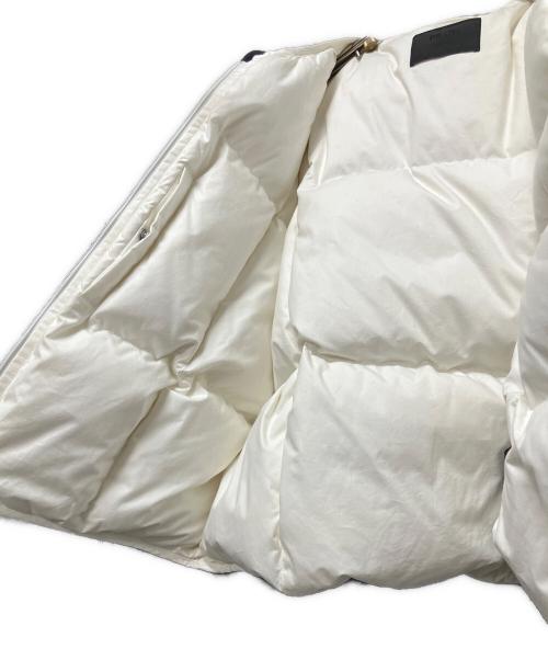 PRADA（プラダ）PRADA (プラダ) Wool Down Padded Duffle Jacket/ウールダウンパデッドダッフルジャケット ネイビー サイズ:XXLの古着・服飾アイテム