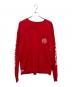 CHROME HEARTS（クロムハーツ）の古着「ロングスリーブカットソー」｜レッド