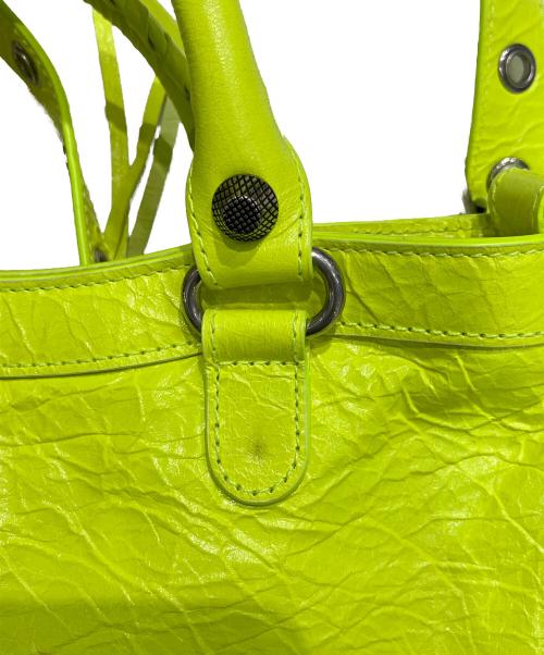 BALENCIAGA（バレンシアガ）BALENCIAGA (バレンシアガ) NEO CAGOLE SMALL　ネオカゴール スモール　751523 イエロー サイズ:スモール/SMALLの古着・服飾アイテム