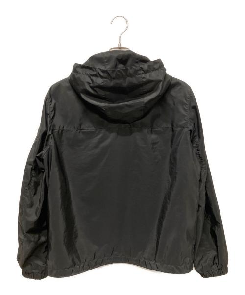 PRADA（プラダ）PRADA (プラダ) Triangle Plate Nylon Hood Jacket ブラック サイズ:48の古着・服飾アイテム