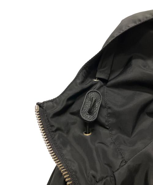 PRADA（プラダ）PRADA (プラダ) Triangle Plate Nylon Hood Jacket ブラック サイズ:48の古着・服飾アイテム