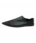 BALENCIAGA (バレンシアガ) Leather Slip-on(レザースリッポン)/レザーバブーシュ ブラック サイズ:41：60000円