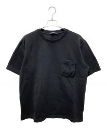LOUIS VUITTON（ルイ ヴィトン）の古着「3Dポケット モノグラム Tシャツ　	RM221Q TCL HIY49W」｜ブラック