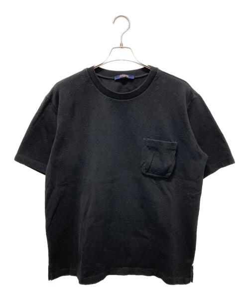 LOUIS VUITTON（ルイ ヴィトン）LOUIS VUITTON (ルイ ヴィトン) 3Dポケット モノグラム Tシャツ　	RM221Q TCL HIY49W ブラック サイズ:XXLの古着・服飾アイテム
