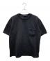 LOUIS VUITTON（ルイ ヴィトン）の古着「3Dポケット モノグラム Tシャツ　	RM221Q TCL HIY49W」｜ブラック
