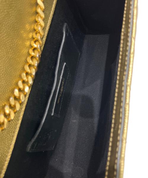 Saint Laurent Paris（サンローランパリ）Saint Laurent Paris (サンローランパリ) カサンドラチェーンショルダーバッグ ゴールドの古着・服飾アイテム