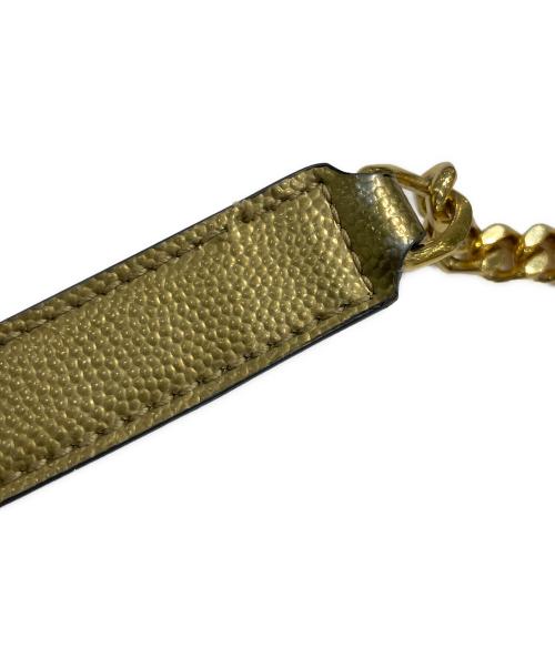 Saint Laurent Paris（サンローランパリ）Saint Laurent Paris (サンローランパリ) カサンドラチェーンショルダーバッグ ゴールドの古着・服飾アイテム