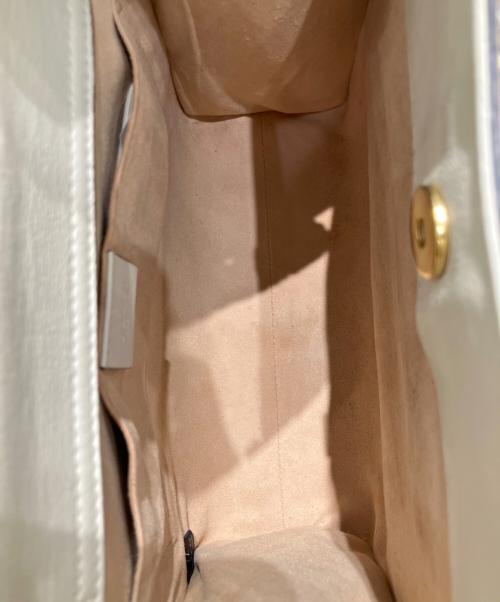 GUCCI（グッチ）GUCCI (グッチ) ダイアナ ミディアム トートバッグ アイボリー サイズ:ミディアムの古着・服飾アイテム