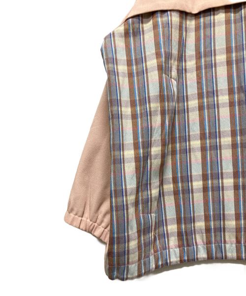 Acne studios（アクネ ストゥディオス）Acne studios (アクネ ストゥディオス) Checked Twill Jacket/オーバーサイズドトラックジャケット ピンク サイズ:Lの古着・服飾アイテム