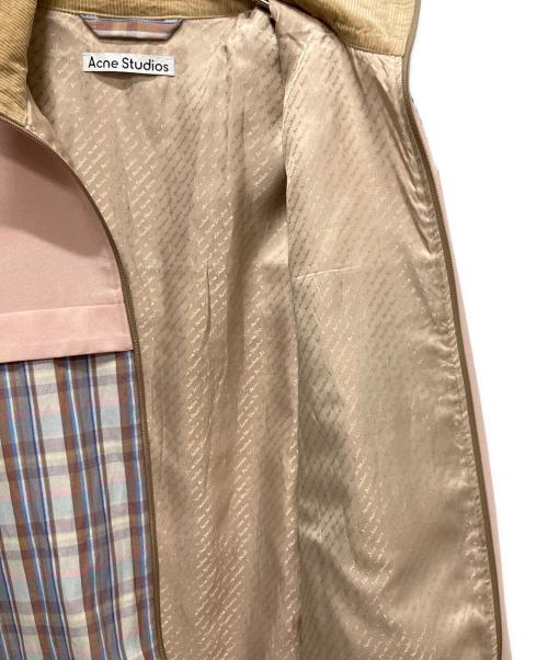 Acne studios（アクネ ストゥディオス）Acne studios (アクネ ストゥディオス) Checked Twill Jacket/オーバーサイズドトラックジャケット ピンク サイズ:Lの古着・服飾アイテム