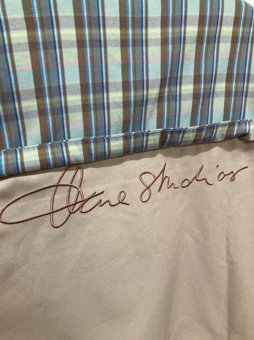 Acne studios（アクネ ストゥディオス）Acne studios (アクネ ストゥディオス) Checked Twill Jacket/オーバーサイズドトラックジャケット ピンク サイズ:Lの古着・服飾アイテム