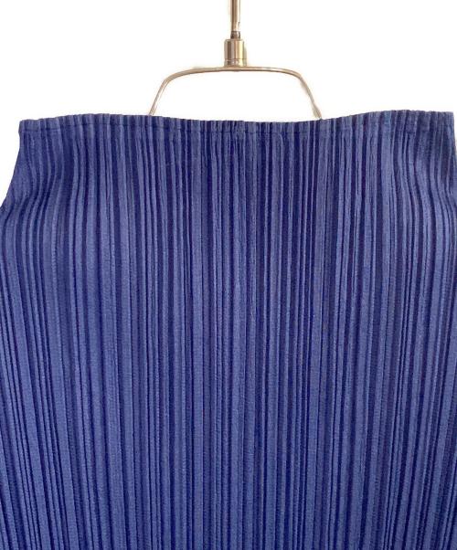 PLEATS PLEASE（プリーツプリーズ）PLEATS PLEASE (プリーツプリーズ) プリーツワンピース ネイビー サイズ:2の古着・服飾アイテム