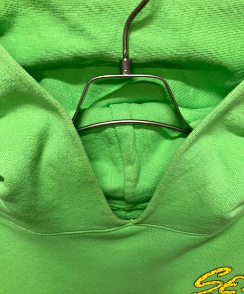 CHROME HEARTS（クロムハーツ）CHROME HEARTS (クロムハーツ) Matty Boy(マッティボーイ) Sex Records Hoodie グリーン サイズ:XLの古着・服飾アイテム