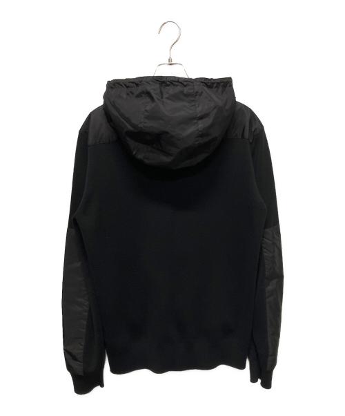 PRADA（プラダ）PRADA (プラダ) Nylon Panel Blouson Jacket/ナイロン切替ブルゾンジャケット ブラック サイズ:52の古着・服飾アイテム