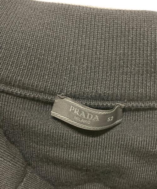 PRADA（プラダ）PRADA (プラダ) Nylon Panel Blouson Jacket/ナイロン切替ブルゾンジャケット ブラック サイズ:52の古着・服飾アイテム