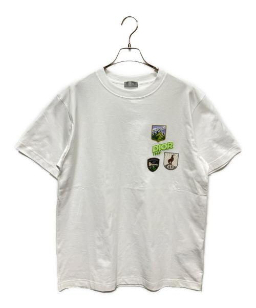 Christian Dior（クリスチャン ディオール）Christian Dior (クリスチャン ディオール) 26SS Dior Moutain(ディオールマウンテン) Tシャツ ホワイト サイズ:Mの古着・服飾アイテム