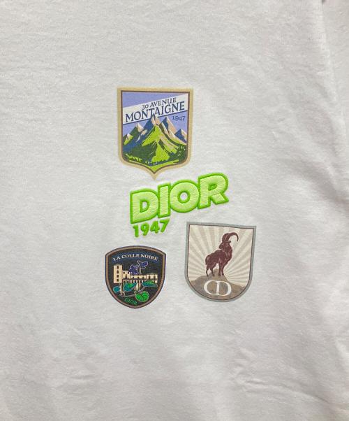 Christian Dior（クリスチャン ディオール）Christian Dior (クリスチャン ディオール) 26SS Dior Moutain(ディオールマウンテン) Tシャツ ホワイト サイズ:Mの古着・服飾アイテム