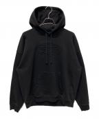 DIESELディーゼル）の古着「25SS エンボスロゴパーカー」｜ブラック