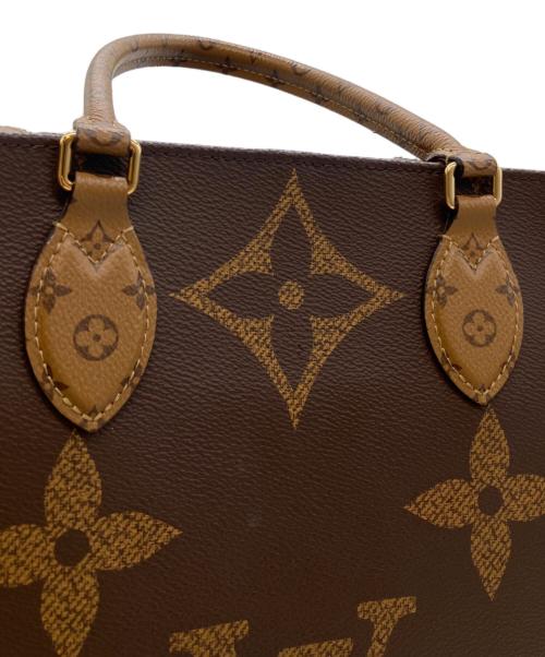 LOUIS VUITTON（ルイ ヴィトン）LOUIS VUITTON (ルイ ヴィトン) Louis Vuitton OnTheGo GM Tote Bag/オンザゴーGM/2WAYバッグ/トートバッグ ブラウン サイズ:GMの古着・服飾アイテム
