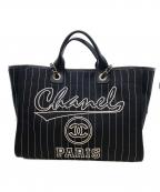 CHANELシャネル）の古着「ドーヴィル　66941」｜ブラック