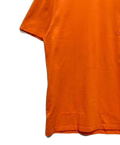 LOEWE（ロエベ）LOEWE (ロエベ) アナグラムロゴエンボスTシャツ オレンジ サイズ:Lの古着・服飾アイテム