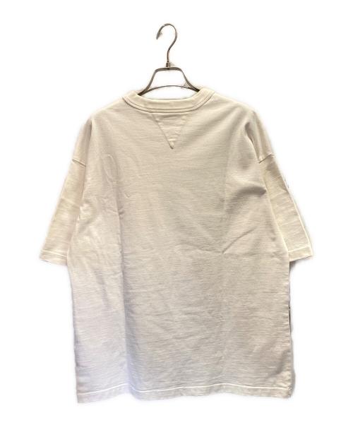 BOTTEGA VENETA（ボッテガベネタ）BOTTEGA VENETA (ボッテガベネタ) リベットポケットヘビージャージーTシャツ アイボリー サイズ:XSの古着・服飾アイテム
