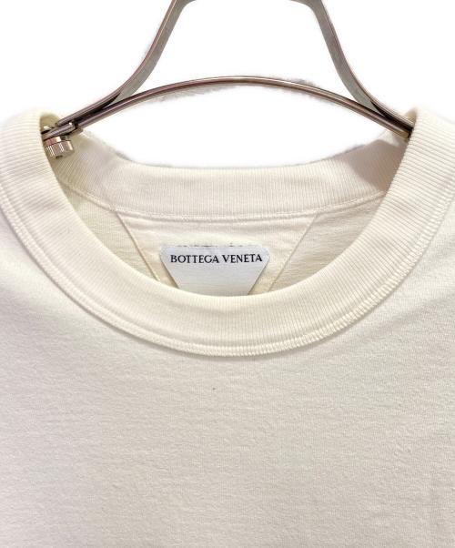BOTTEGA VENETA（ボッテガベネタ）BOTTEGA VENETA (ボッテガベネタ) リベットポケットヘビージャージーTシャツ アイボリー サイズ:XSの古着・服飾アイテム