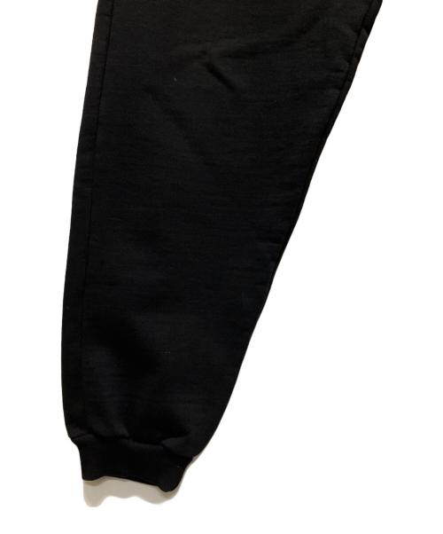 ami（アミ）ami (アミ) Logo embroidered sweatpants/ロゴ刺繍スウェットロングパンツ ブラック サイズ:Sの古着・服飾アイテム