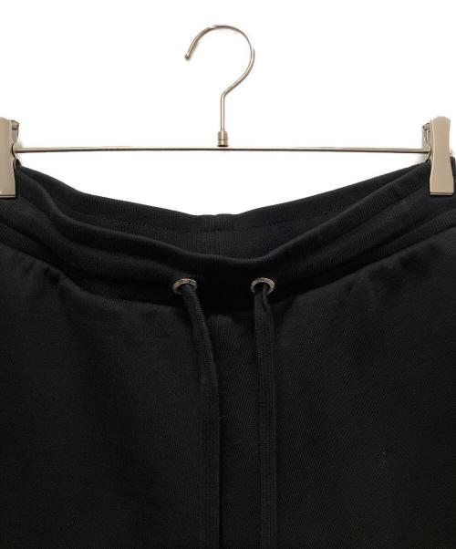 ami（アミ）ami (アミ) Logo embroidered sweatpants/ロゴ刺繍スウェットロングパンツ ブラック サイズ:Sの古着・服飾アイテム