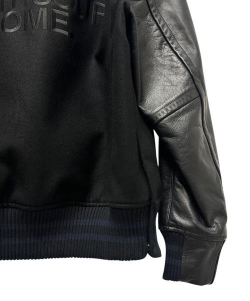 sacai（サカイ）sacai (サカイ) INTERSTELLAR Blouson/スタジアムジャケット　23-03130M ブラック サイズ:1の古着・服飾アイテム