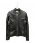 Saint Laurent Paris（サンローランパリ）の古着「キースレザー シングルライダースジャケット」｜ブラック