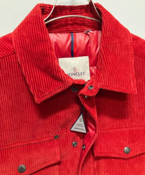 MONCLER（モンクレール）MONCLER (モンクレール) AMBROISIE GIUBBOTTO　K20911G00023 549UU レッド サイズ:3の古着・服飾アイテム