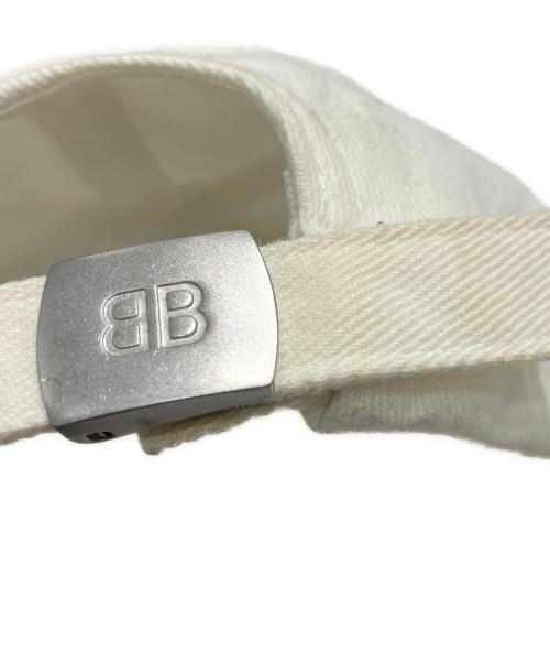 BALENCIAGA（バレンシアガ）BALENCIAGA (バレンシアガ) CITIES PARIS CAP/キャップ ホワイト サイズ:Lの古着・服飾アイテム