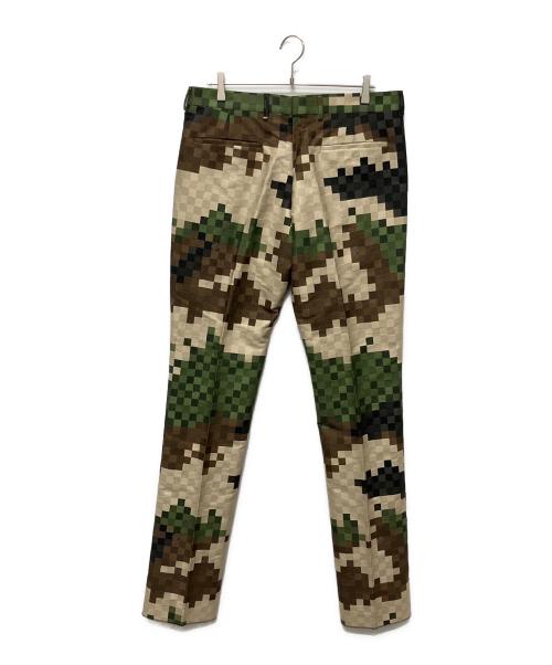 LOUIS VUITTON（ルイ ヴィトン）LOUIS VUITTON (ルイ ヴィトン) ダモフラージュ  ダミエピクセル スラックスパンツ マルチカラー サイズ:52の古着・服飾アイテム