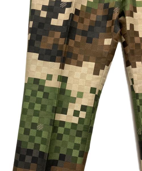 LOUIS VUITTON（ルイ ヴィトン）LOUIS VUITTON (ルイ ヴィトン) ダモフラージュ  ダミエピクセル スラックスパンツ マルチカラー サイズ:52の古着・服飾アイテム