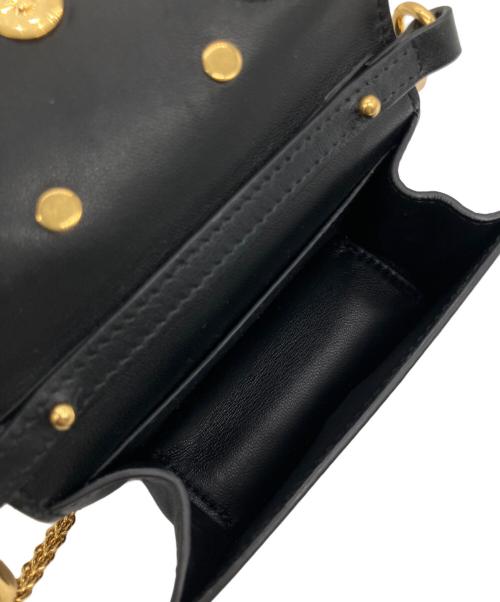 VALENTINO（ヴァレンティノ）VALENTINO (ヴァレンティノ) ロコ カーフスキン ショルダーバッグ ブラックの古着・服飾アイテム