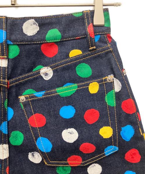 LOUIS VUITTON（ルイ ヴィトン）LOUIS VUITTON (ルイ ヴィトン) ×草間彌生 コラボレーション ショートデニムパンツ マルチカラー サイズ:34の古着・服飾アイテム