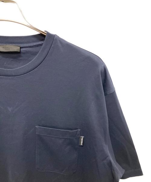 PRADA（プラダ）PRADA (プラダ) ポケットロゴTシャツ ネイビー サイズ:XXLの古着・服飾アイテム