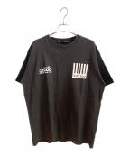 LOUIS VUITTONルイ ヴィトン）の古着「プリントTシャツ」｜ブラック