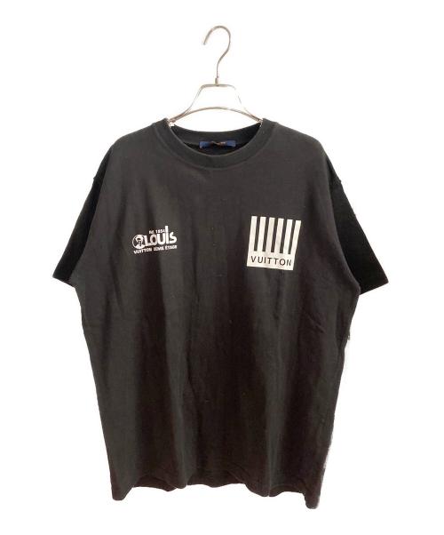 LOUIS VUITTON（ルイ ヴィトン）LOUIS VUITTON (ルイ ヴィトン) プリントTシャツ ブラック サイズ:Lの古着・服飾アイテム