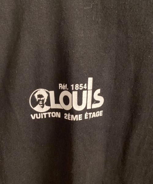 LOUIS VUITTON（ルイ ヴィトン）LOUIS VUITTON (ルイ ヴィトン) プリントTシャツ ブラック サイズ:Lの古着・服飾アイテム