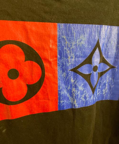 LOUIS VUITTON（ルイ ヴィトン）LOUIS VUITTON (ルイ ヴィトン) プリントTシャツ ブラック サイズ:Lの古着・服飾アイテム