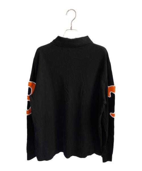 BURBERRY（バーバリー）BURBERRY (バーバリー) ポロシャツ ブラック サイズ:Ｌの古着・服飾アイテム