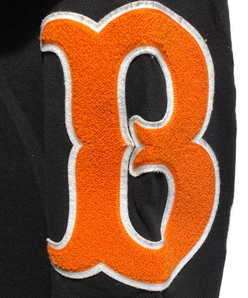 BURBERRY（バーバリー）BURBERRY (バーバリー) ポロシャツ ブラック サイズ:Ｌの古着・服飾アイテム