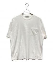 PRADA（プラダ）の古着「ポケットロゴTシャツ」｜ホワイト